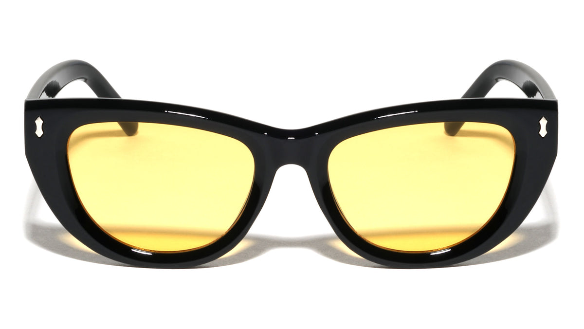 Arrow Stud Accent Fashion Cat Eye Wholesale Sunglasses