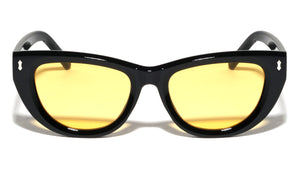 Arrow Stud Accent Fashion Cat Eye Wholesale Sunglasses