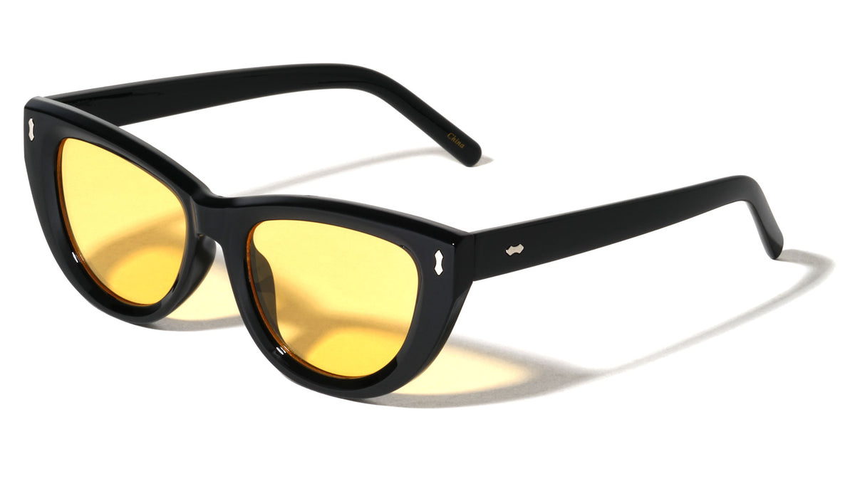 Arrow Stud Accent Fashion Cat Eye Wholesale Sunglasses