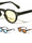 Color Premium Quality Acetate Frame Nickel Wire Round Wholesale Sunglasses (sold by 1/2 dozen per order)
