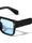 Color Premium Quality Acetate Frame Nickel Wire Square Wholesale Sunglasses (sold by 1/2 dozen per order)