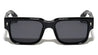 Premium Quality Acetate Frame Nickel Wire Square Wholesale Sunglasses (sold by 1/2 dozen per order)