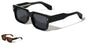 Premium Quality Acetate Frame Nickel Wire Square Wholesale Sunglasses (sold by 1/2 dozen per order)