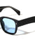 Color Premium Quality Acetate Frame Nickel Wire Rectangle Wholesale Sunglasses (sold by 1/2 dozen per order)