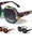Oversized Frame Design Fashion Geometric Wholesale Sunglasses
