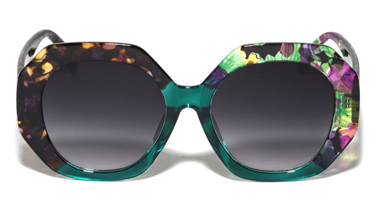 Oversized Frame Design Fashion Geometric Wholesale Sunglasses