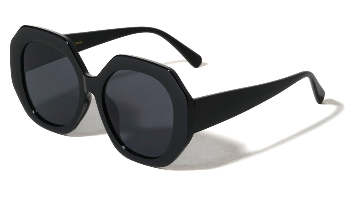 Oversized Frame Design Fashion Geometric Wholesale Sunglasses