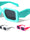 Geometric Panel Temple Fashion Rectangle Butterfly Wholesale Sunglasses
