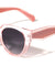Print Color Temple Accent Fashion Cat Eye Wholesale Sunglasses