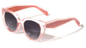 Print Color Temple Accent Fashion Cat Eye Wholesale Sunglasses