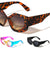 Wide Temple Fashion Geometric Cat Eye Wholesale Sunglasses