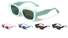 Diamond Temple Stud Accent Fashion Wide Butterfly Wholesale Sunglasses