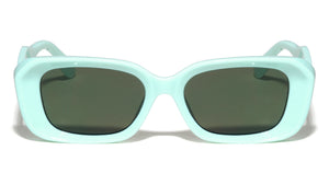 Diamond Temple Stud Accent Fashion Wide Butterfly Wholesale Sunglasses