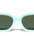 Diamond Temple Stud Accent Fashion Wide Butterfly Wholesale Sunglasses