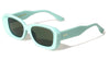Diamond Temple Stud Accent Fashion Wide Butterfly Wholesale Sunglasses
