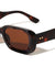 Diamond Temple Stud Accent Fashion Wide Butterfly Wholesale Sunglasses