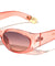 Tip Cutout Gold Accent Fashion Oval Wholesale Sunglasses