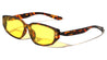 Concave Temple One Piece Shield Lens Fashion Wide Butterfly Wholesale Sunglasses