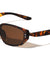 Concave Temple One Piece Shield Lens Fashion Wide Butterfly Wholesale Sunglasses