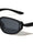 Concave Temple One Piece Shield Lens Fashion Wide Butterfly Wholesale Sunglasses