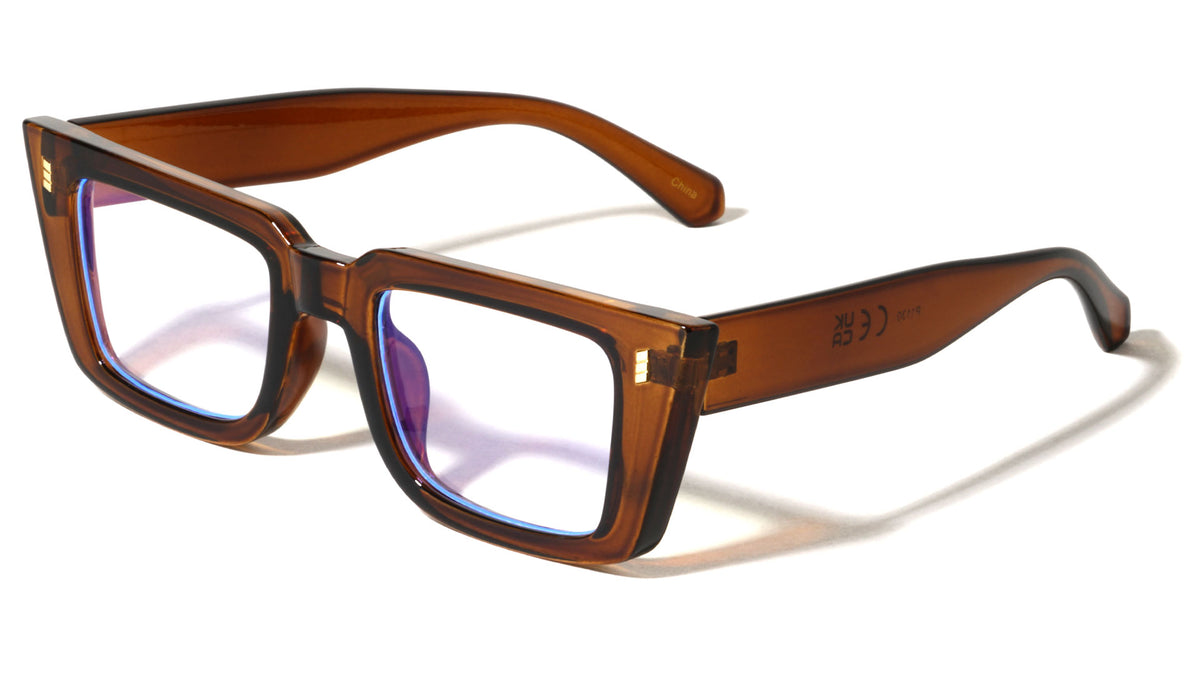 Retro Geometric Cat Eye Blue Light Blocking Wholesale Eyewear