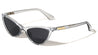 Two Bar Temple Accent Fashion Retro Cat Eye Wholesale Sunglasses