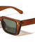 Frontal Three Block Accent Fashion Geometric Cat Eye Wholesale Sunglasses