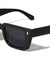 Frontal Three Block Accent Fashion Geometric Cat Eye Wholesale Sunglasses