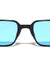 Color Lens Two Dot Temple Accent Retro Rectangle Wholesale Sunglasses