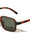 Color Lens Two Dot Temple Accent Retro Rectangle Wholesale Sunglasses