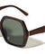 Hinge Bar Accent Oversized Fashion Geometric Butterfly Wholesale Sunglasses