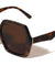 Hinge Bar Accent Oversized Fashion Geometric Butterfly Wholesale Sunglasses