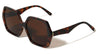 Hinge Bar Accent Oversized Fashion Geometric Butterfly Wholesale Sunglasses