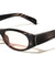Curved Cut Sides Accent Fashion Oval Butterfly Wholesale Sunglasses