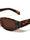 Curved Cut Sides Accent Fashion Oval Butterfly Wholesale Sunglasses