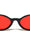 Star Stud Accent Color Lens Retro Oval Wholesale Sunglasses