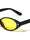 Star Stud Accent Color Lens Retro Oval Wholesale Sunglasses
