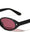 Star Stud Accent Color Lens Retro Oval Wholesale Sunglasses