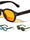 Frontal Stud Accent Fashion Retro Round Wholesale Sunglasses
