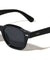 Frontal Stud Accent Fashion Retro Round Wholesale Sunglasses