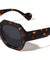 Rounded Temple Tip Fashion Retro Geometric Wholesale Sunglasses