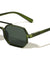 Spring Hinge Retro Geometric Aviators Wholesale Sunglasses