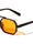 Spring Hinge Retro Geometric Aviators Wholesale Sunglasses