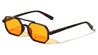 Spring Hinge Retro Geometric Aviators Wholesale Sunglasses