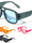 Oversized Crystal Color Fashion Square Aviators Wholesale Sunglasses