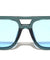 Oversized Crystal Color Fashion Square Aviators Wholesale Sunglasses