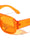 Oversized Crystal Color Fashion Square Aviators Wholesale Sunglasses