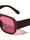 Oversized Crystal Color Fashion Square Aviators Wholesale Sunglasses