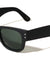 Two Dot Accent Stud Large Brow Square Wholesale Sunglasses