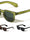 Frontal Up Arrow Stud Retro Square Wholesale Sunglasses